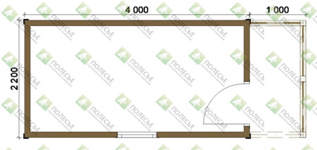 Бытовка 053 - 2,2х5