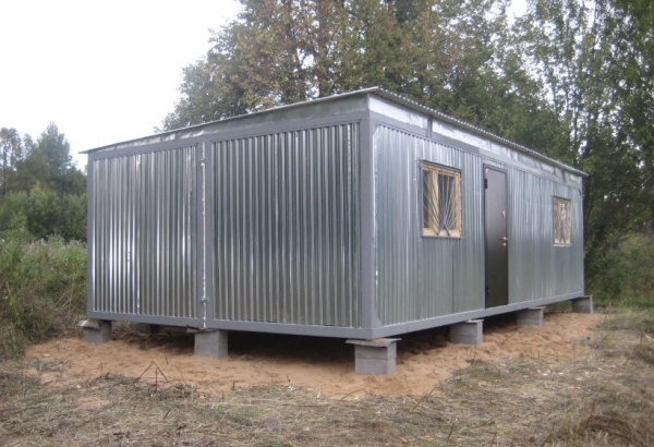 Модульный дом Крепыш-2 6х5 метра Модульный дом Крепыш-2 6х5 метра