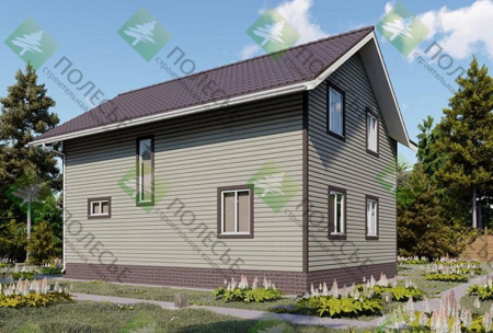 Каркасный дом Подмосковье - 3 7х9