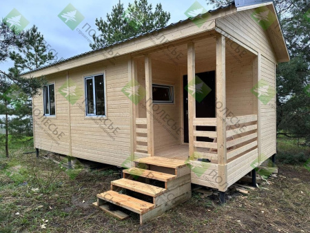 Каркасный дом Финский 4x8
