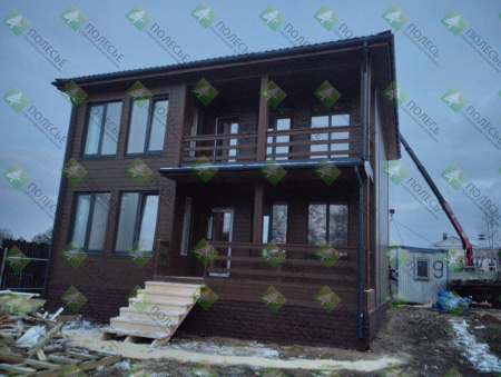 Каркасный дом ВЕГАС 9х9