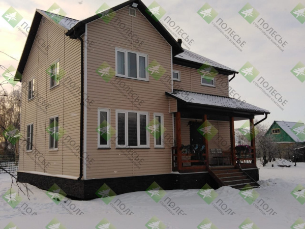 Каркасный дом Канадец 7х10