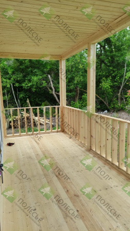 Каркасный дом Ранчо 6x6