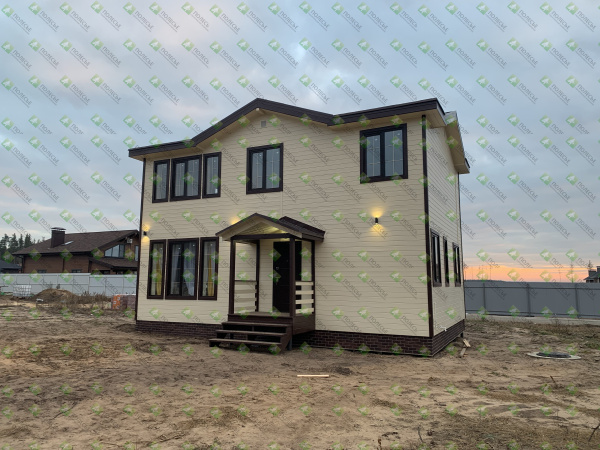 Каркасный дом Семейный 7х10