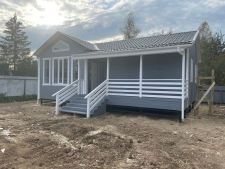 Каркасный дом Спутник 8x10 Каркасный дом Спутник 8x10