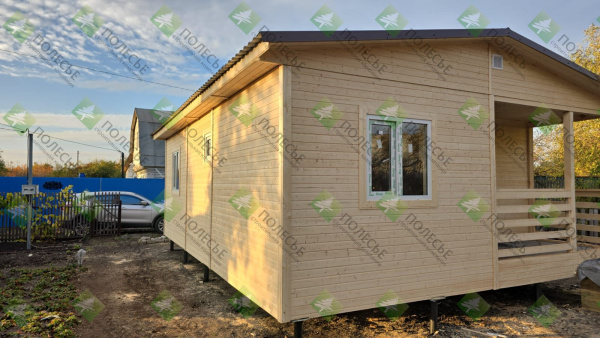 Каркасный дом Зодчий 6x8