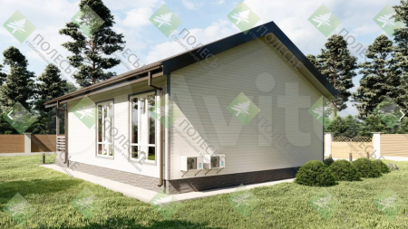 Каркасный дом Макс 8x13