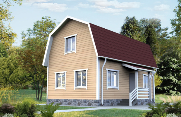 Дачный дом Ясень 6х8 Дачный дом Ясень 6х8
