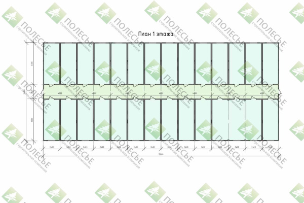 Модульное здание МОЗ-390