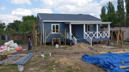 Каркасный дом Классика 7х9 Каркасный дом Классика 7х9