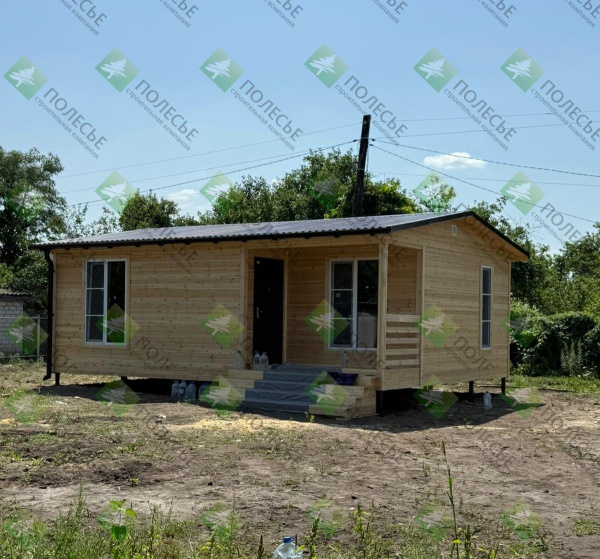 Каркасный дом Зодчий 6x8