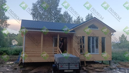 Каркасный дом Весна 8х9