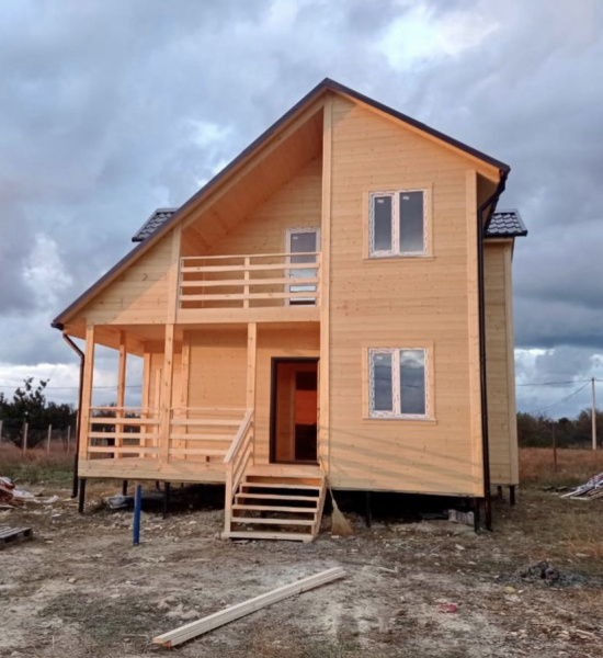 Каркасный дом Канцлер 8х8