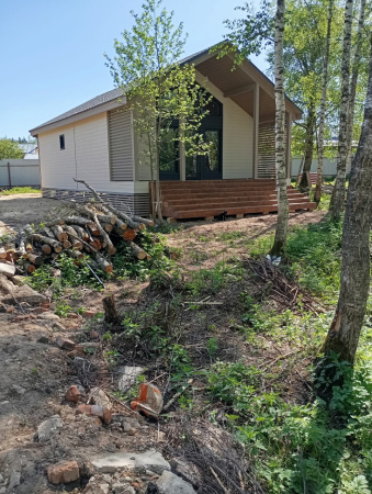 Каркасный дом Скандик 6x10