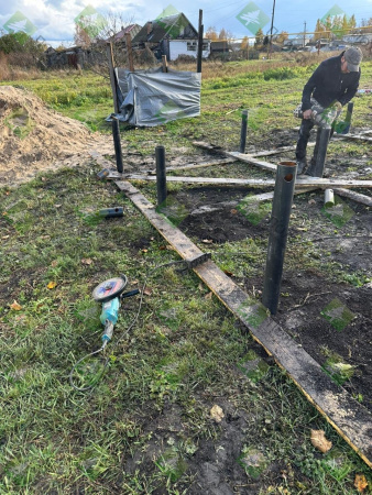 Каркасная баня Елена 6x5