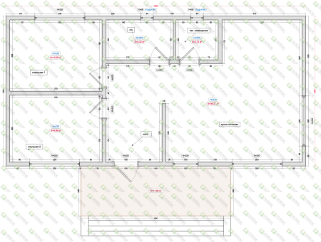 Модульный дом Фараон-2 12x8 м