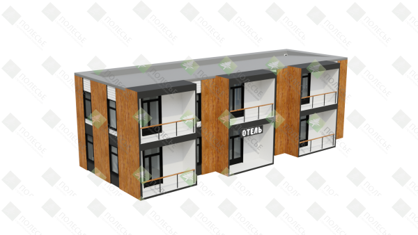 Модульный отель Роза Хутор