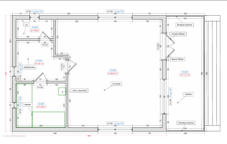 Каркасная баня Оптима Барн