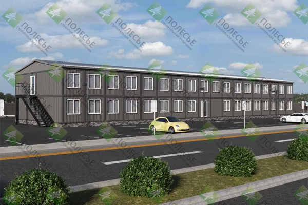 Модульное офисное здание МОФИЗ-518