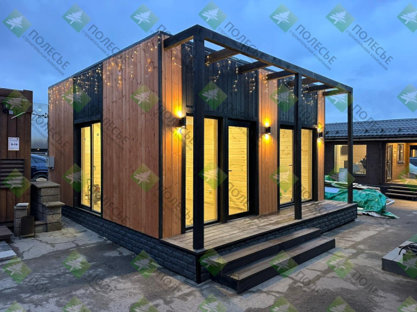 Модульный дом Модерн 6х7