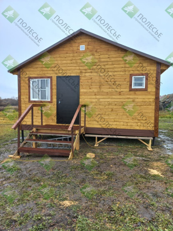 Каркасная баня Елена 6x5