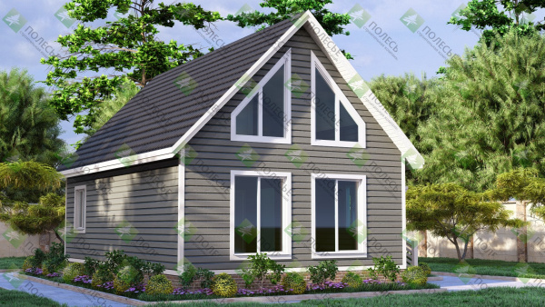 Каркасный дом Эдем 6х9