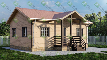Каркасный дом Классика 7х9