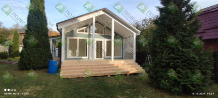 Каркасная баня Орбита Макси 6х11