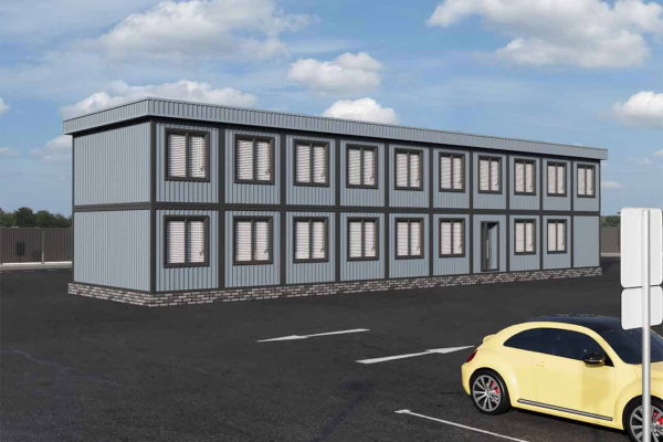 Модульное офисное здание МОФИЗ-576