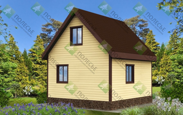 Дачный дом Русский 6х7