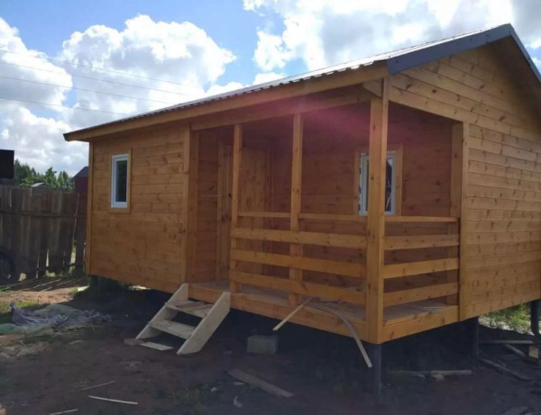 Каркасный дом Малыш-4 5x5 Каркасный дом Малыш-4 5x5