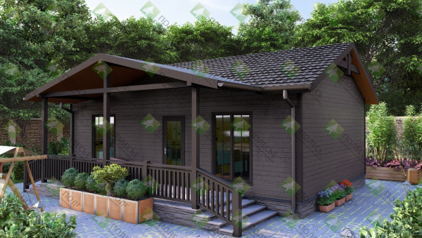 Каркасный дом Рома 6x11