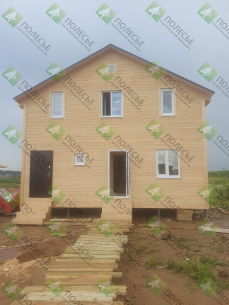 Каркасный дом Соболь 6x8