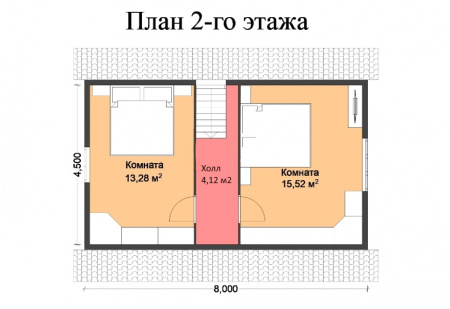 Дачный дом Престиж-2 6х8 Дачный дом Престиж-2 6х8
