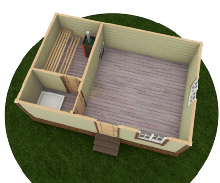 Баня Василиса 6x4 Баня Василиса 6x4