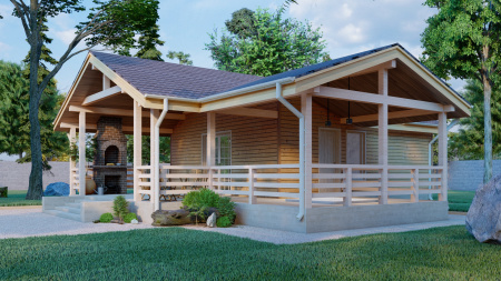 Баня Серафима 7х12 Баня Серафима 7х12