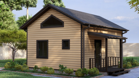 Каркасный дом Кострома 5x7 Каркасный дом Кострома 5x7