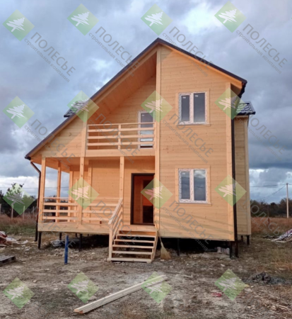 Каркасный дом Канцлер 8х8