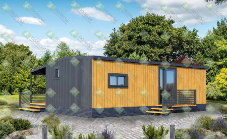 Дачный дом Андрей 5x8,5м