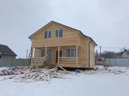 Каркасный дом Феникс -3К 10х10 Каркасный дом Феникс -3К 10х10