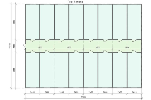 Модульное здание МОЗ-538