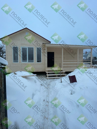 Каркасный дом Спутник 8x10