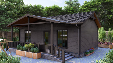 Каркасный дом Рома 6x11 Каркасный дом Рома 6x11