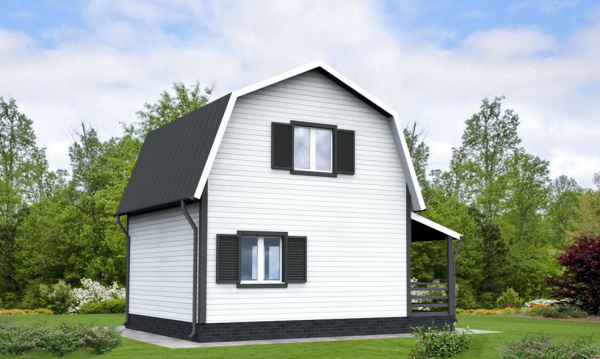 Дачный дом Ранчо-2 6х6 Дачный дом Ранчо-2 6х6