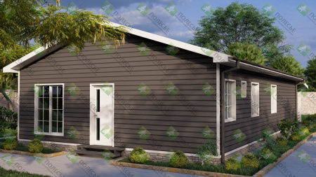 Каркасный дом Тамерлан 8x13