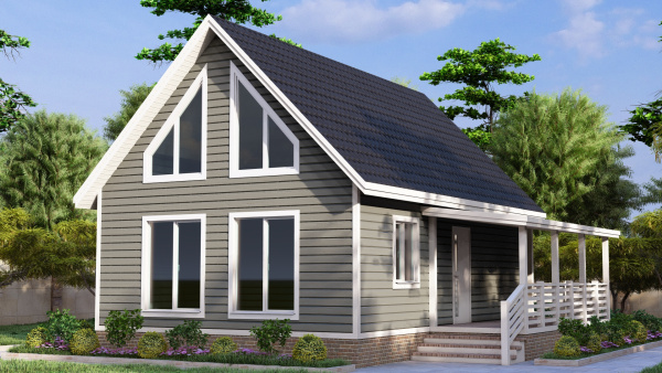 Каркасный дом Эдем 6х9