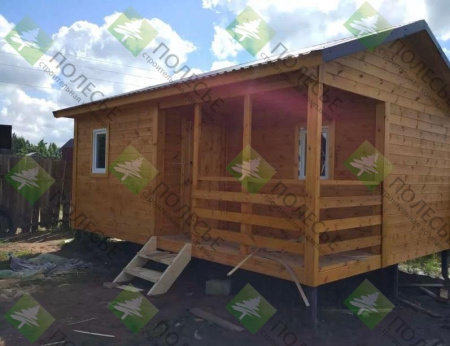 Каркасный дом Финский 4x8