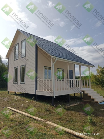 Каркасный дом Сказка 6x8