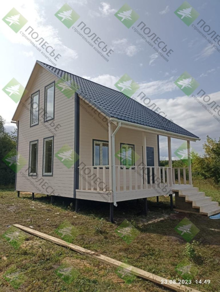 Каркасный дом Сказка 6x8