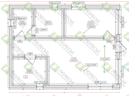 Каркасная баня Орбита 48